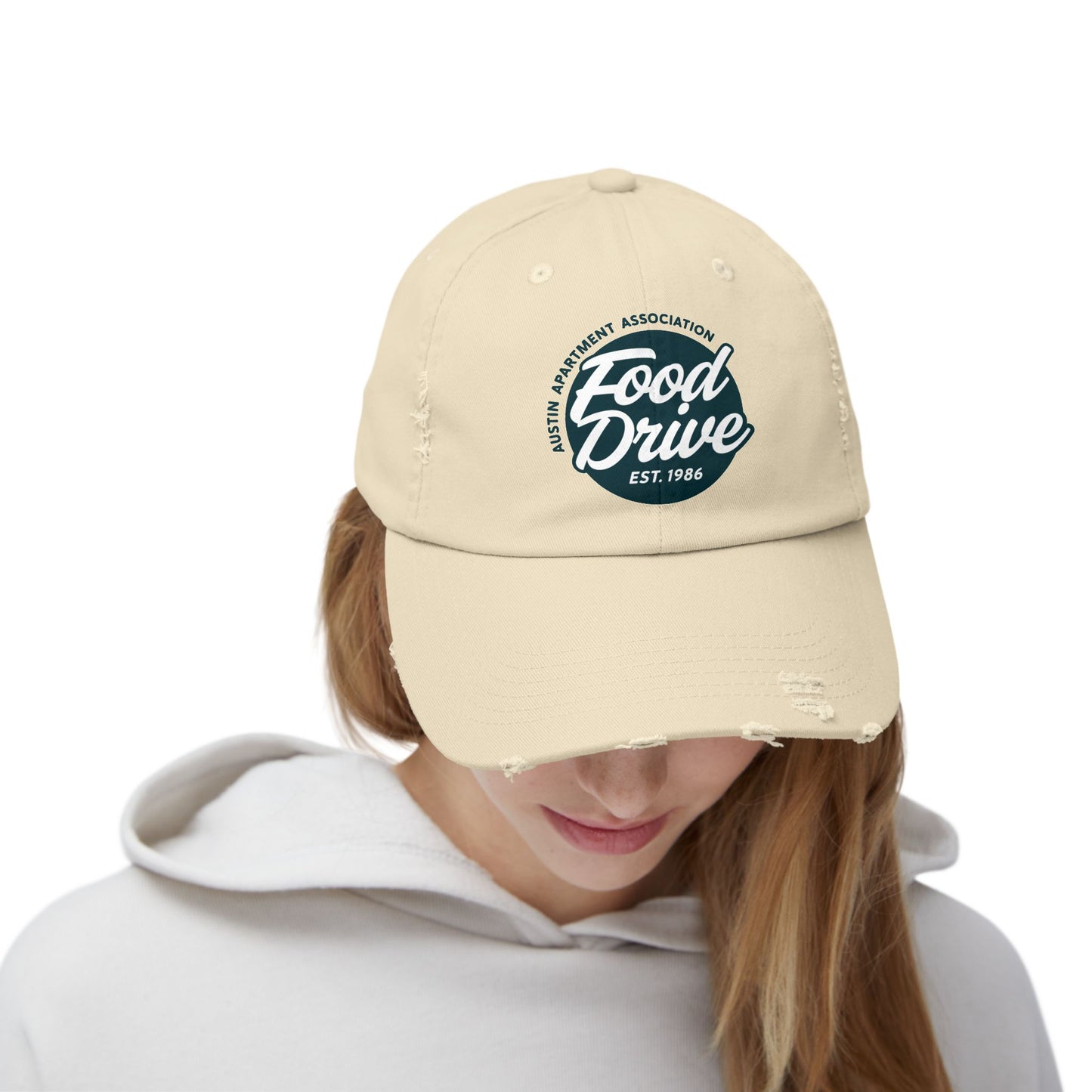 Unisex Distressed Cap