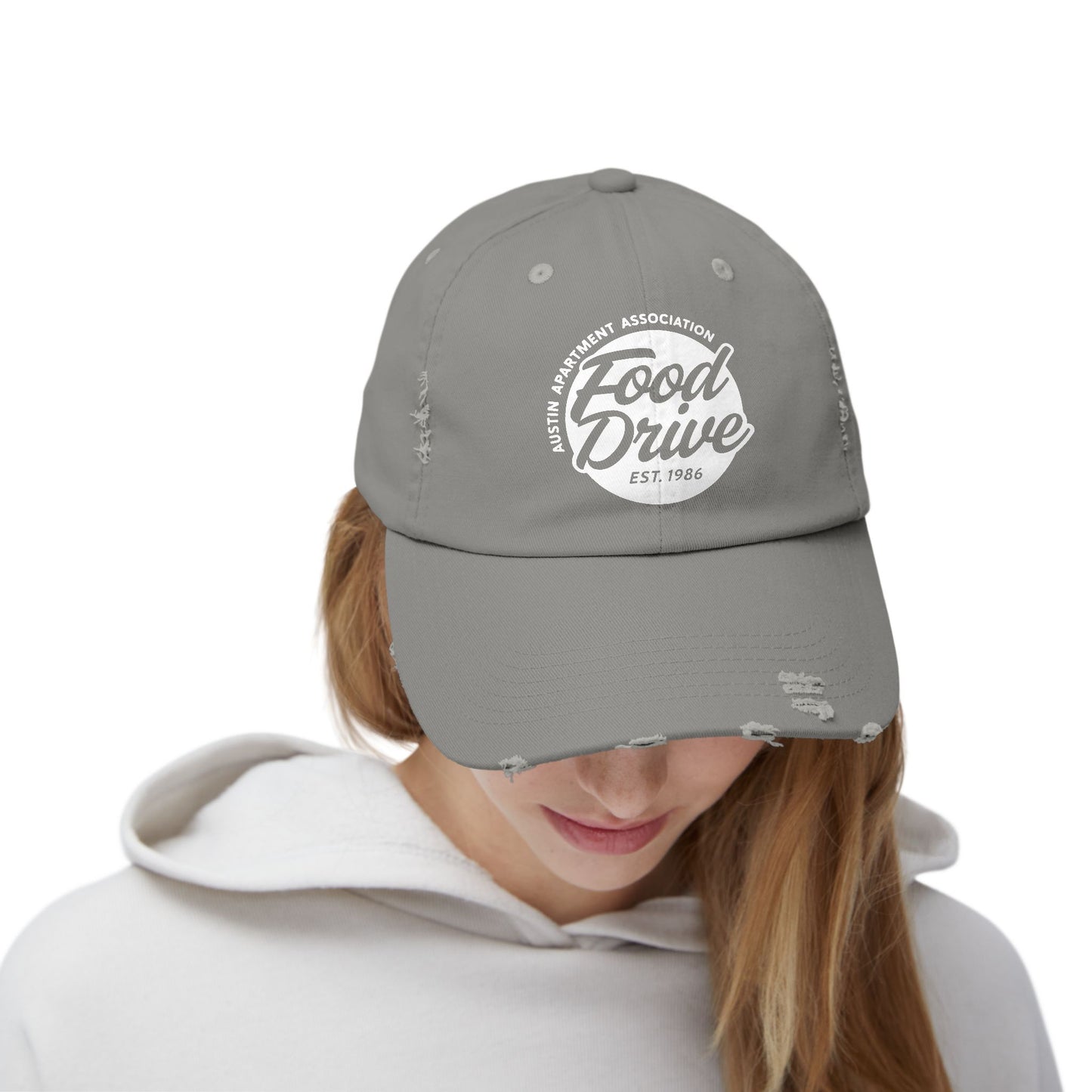 Unisex Distressed Cap