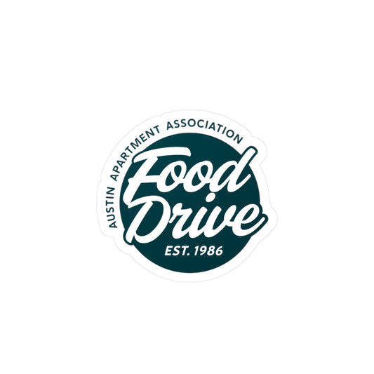 AAA Foundation Food Drive Sticker